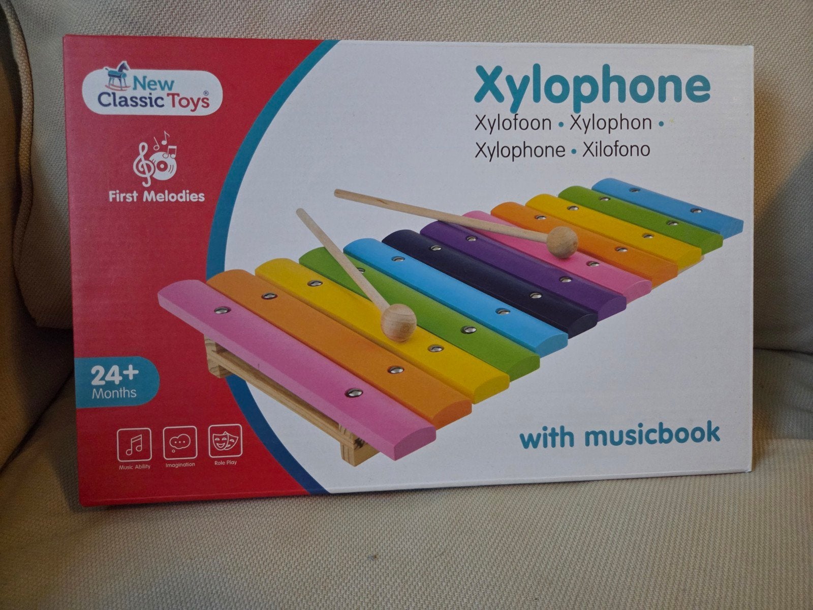 New Classic Toys Xylofoon met muziekboek, Ophalen, Nieuw, Overige typen
