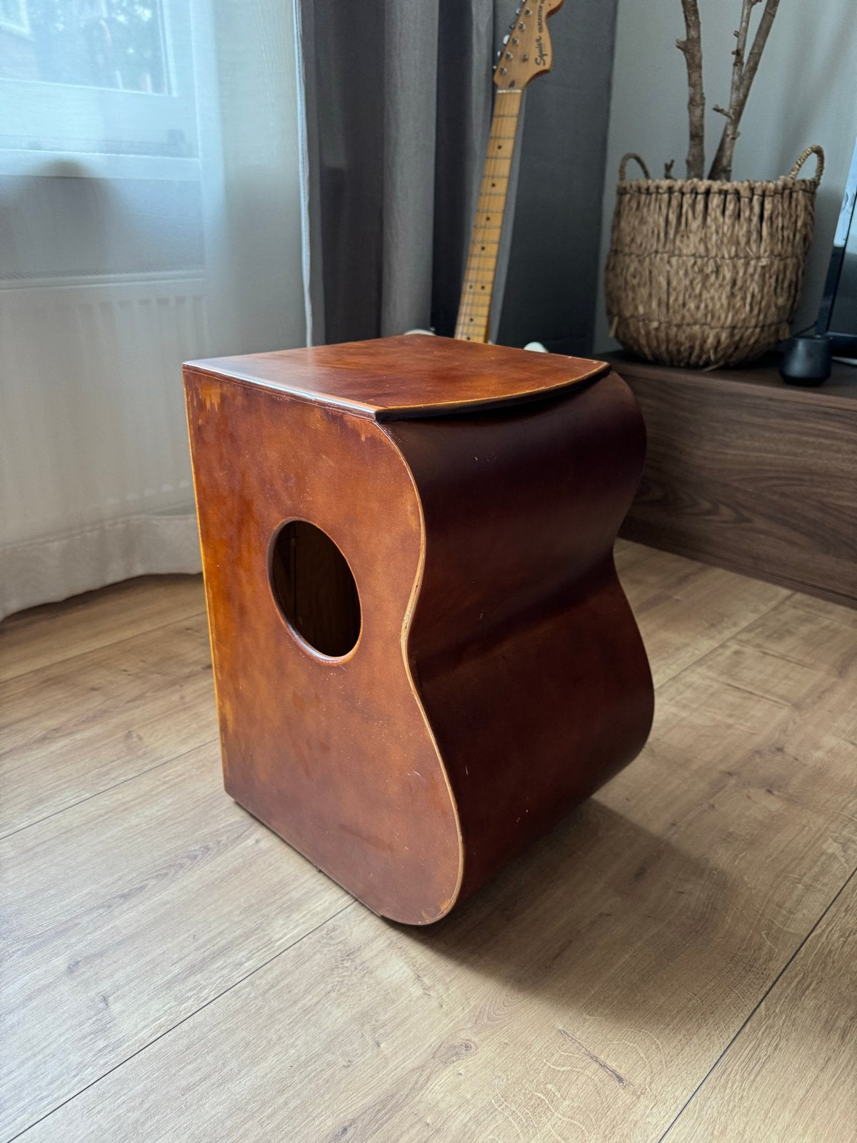 Mooie vintage cajón, Ophalen, Gebruikt, Trommel