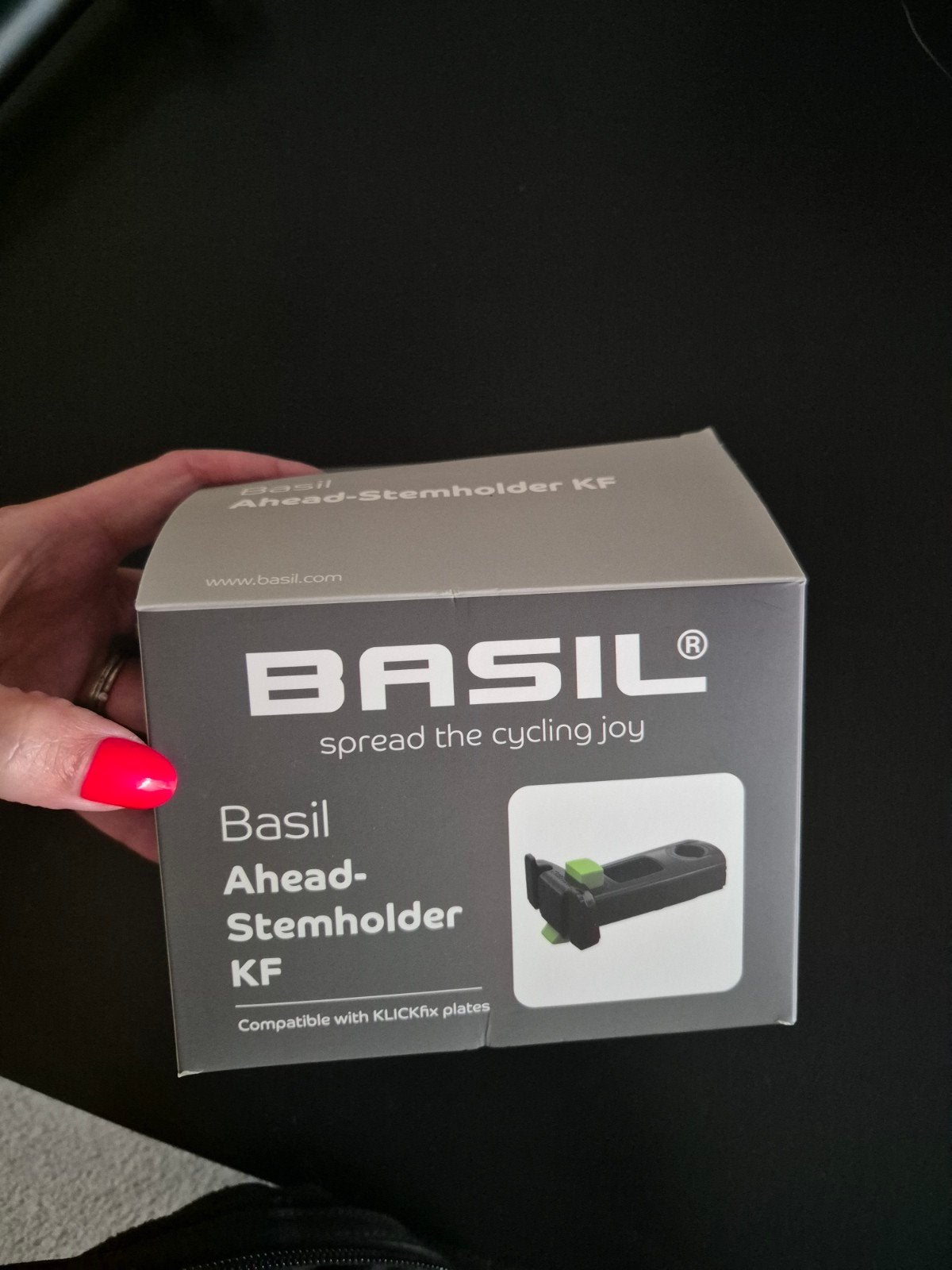 Basil Ahead-Stemholder KF Fietsmandhouder, Ophalen of Verzenden, Nieuw, Basil