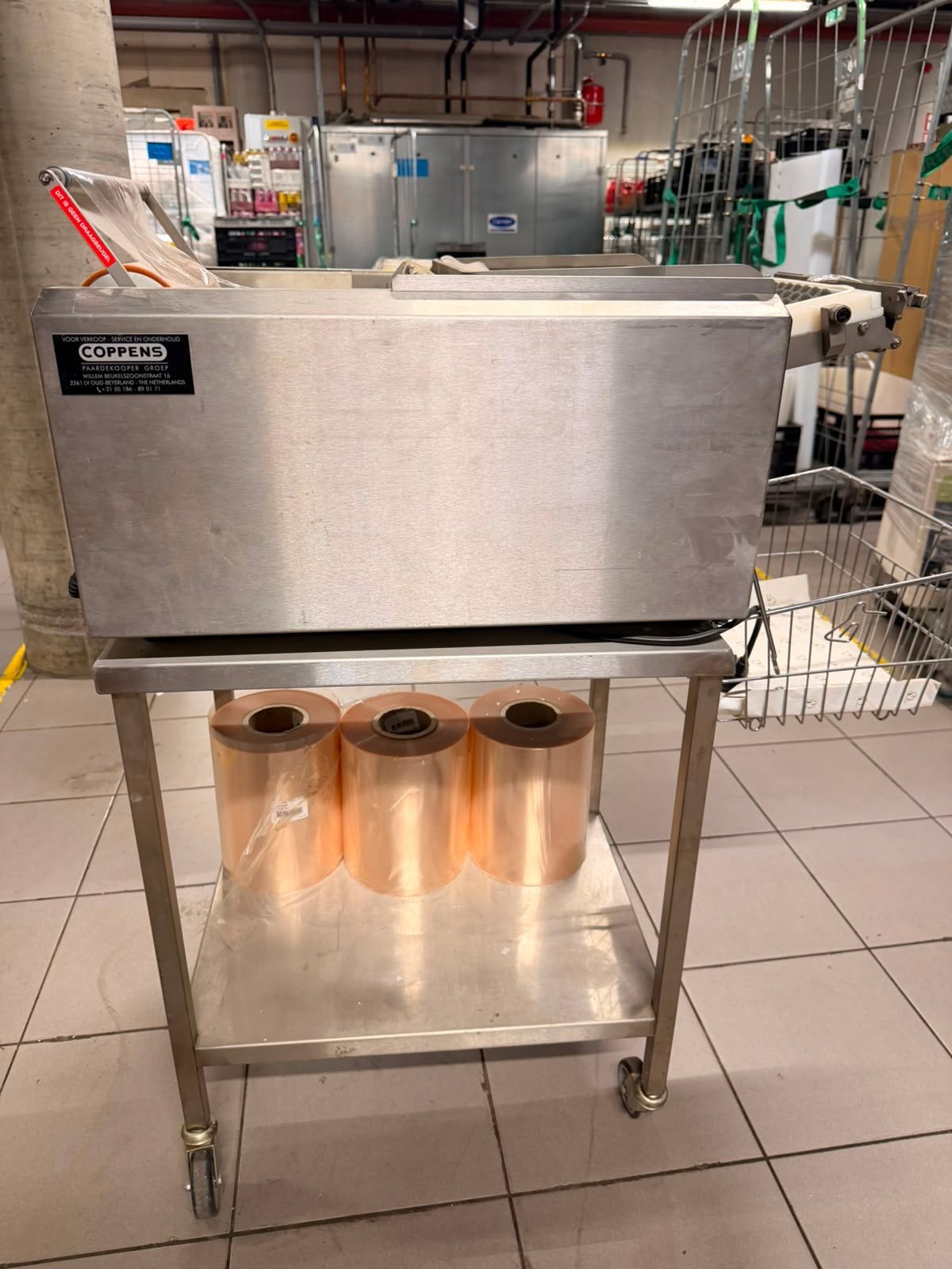 Klappack machine, Ophalen, Gebruikt, Bakkerij en Slagerij
