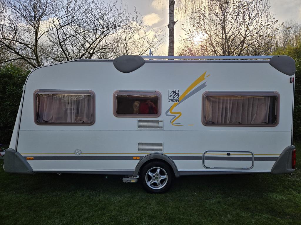 Knaus Sudwind 450 UF bouwjaar 2001 in zeer nette staat, Rondzit, Frans bed, Particulier, 4 tot 5 meter