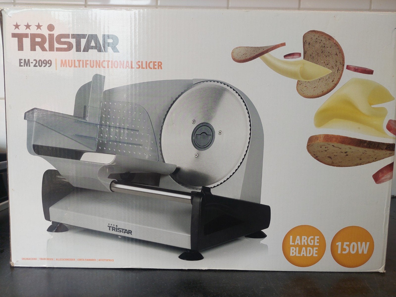 Tristar EM-2099 Multifunctionele Snijmachine 150W, Ophalen of Verzenden