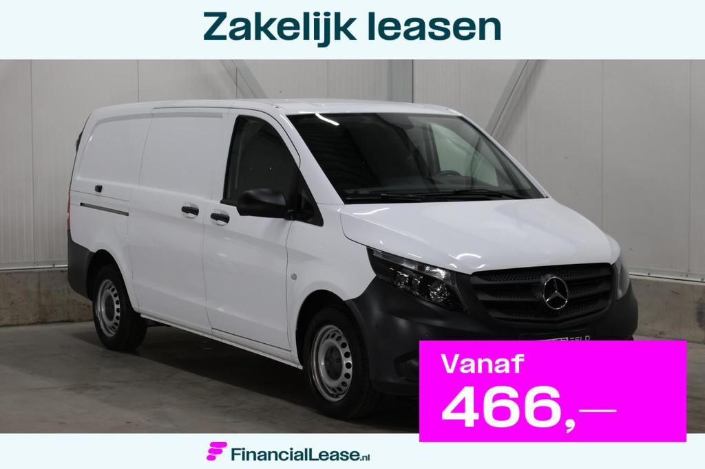 Mercedes Vito Bestel 116 CDI Lang, Auto's, Bestelauto's, Bedrijf, Lease, Financial lease, ABS, Achteruitrijcamera, Airbags, Airconditioning