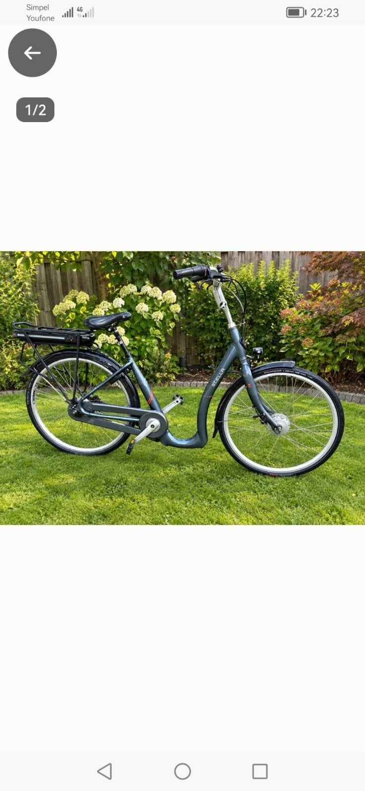 STELLA NANTES FDST SUPERIOR E-BIKE

BLAUW/28 INCH
ACCU: 36 V, 50 tot 53 cm, Ophalen of Verzenden, 0 zitjes, Overige merken