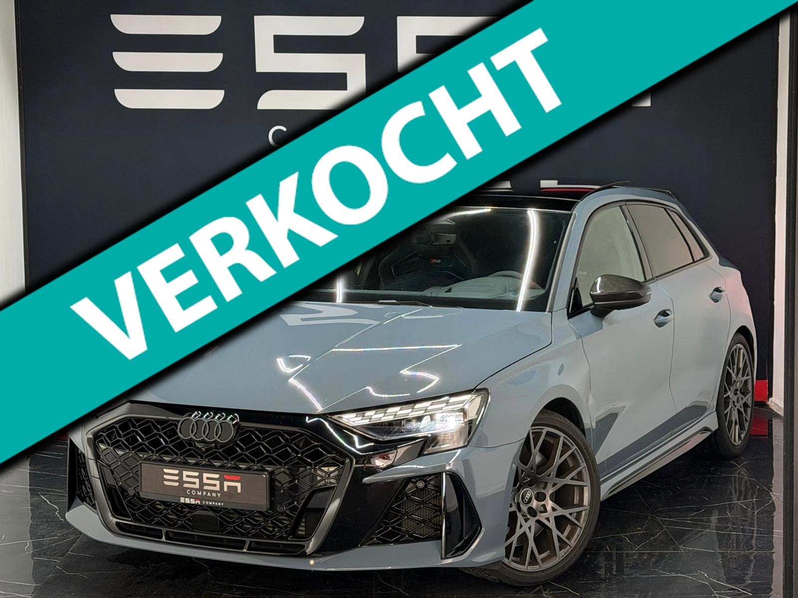 Audi RS 3 Sportback 2.5 TFSI quattro Carbon|Kuipstoelen|Full, Automaat, Dealer onderhouden, Gebruikt, Zwart