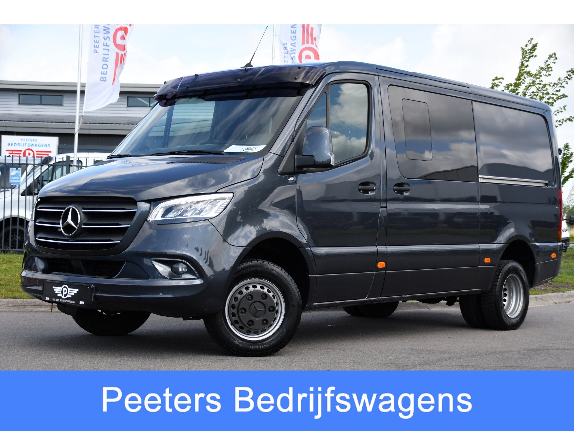 Mercedes-Benz Sprinter 519 V6 3.0 CDI L2H1 DC PB Edition N1,, Automaat, Achterwielaandrijving, Gebruikt, Euro 6