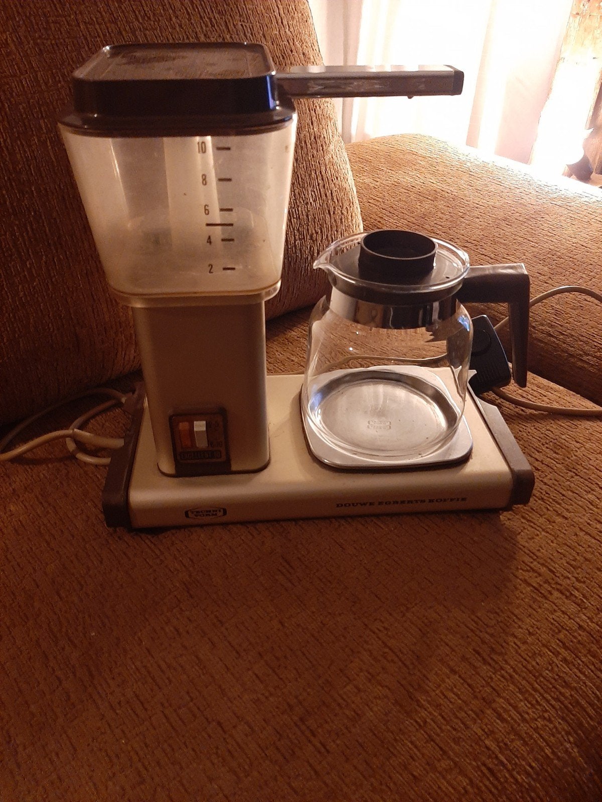 Vintage Douwe Egberts Koffiezetapparaat, Witgoed en Apparatuur, Koffiezetapparaten, Gebruikt, 10 kopjes of meer, Koffiemachine