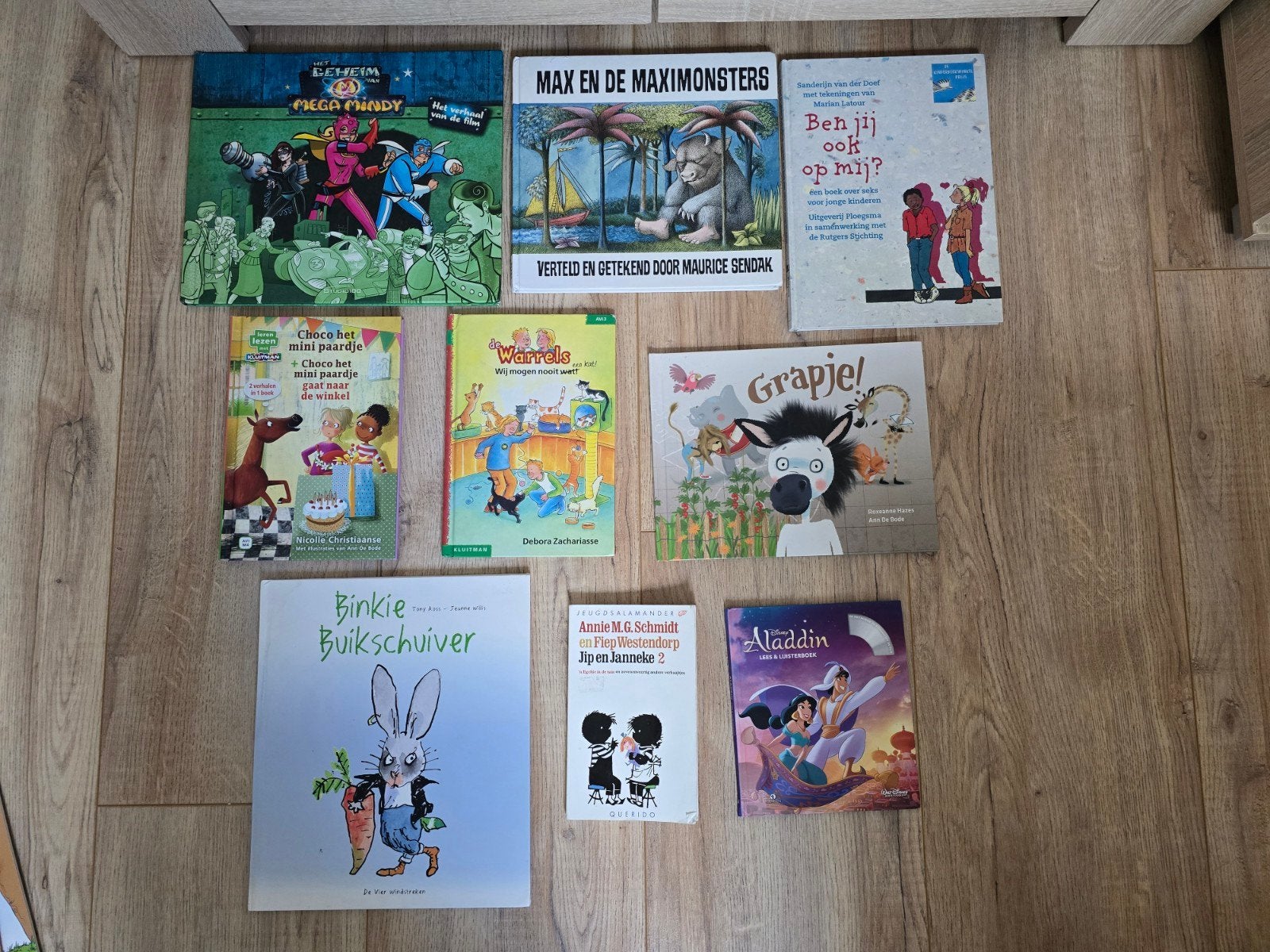 pakket kinderboekjes in zeer goede staat, Ophalen, Zo goed als nieuw