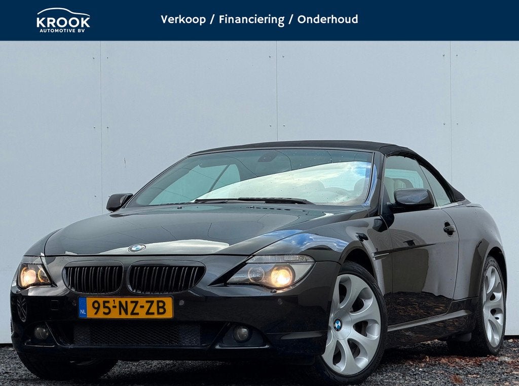BMW 6-serie Cabrio 645Ci S | Automaat | 2004 | 333 PK |, Automaat, Achterwielaandrijving, Gebruikt, 4 stoelen