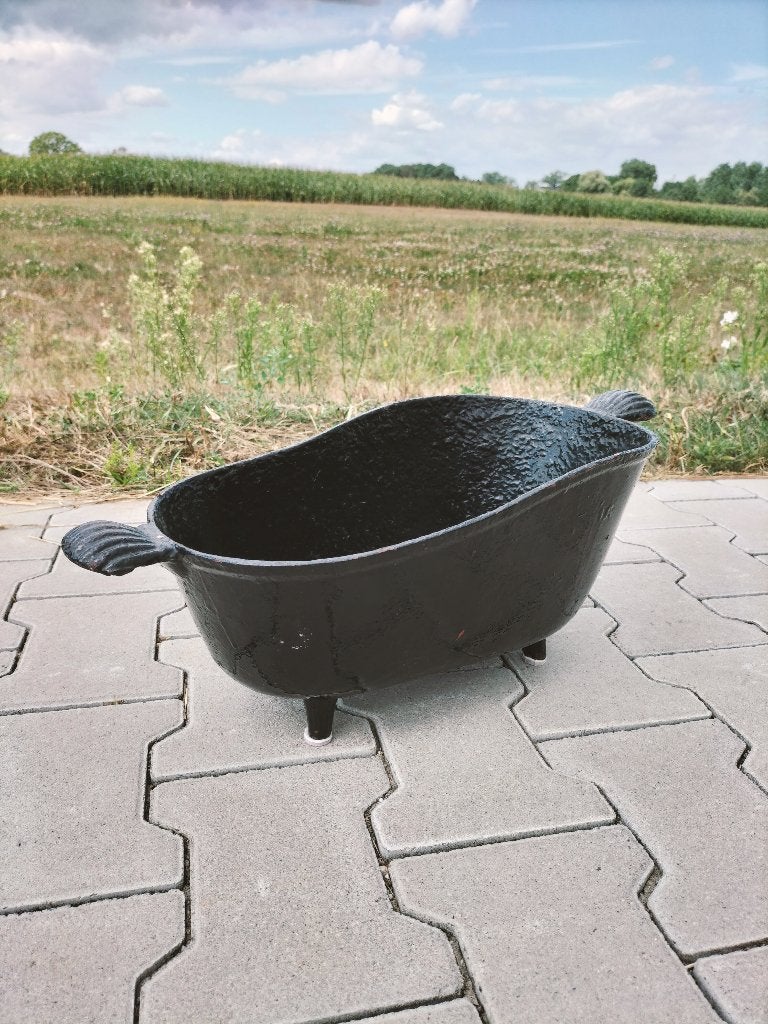 Gietijzeren kolenbak of bloembak, Ophalen of Verzenden