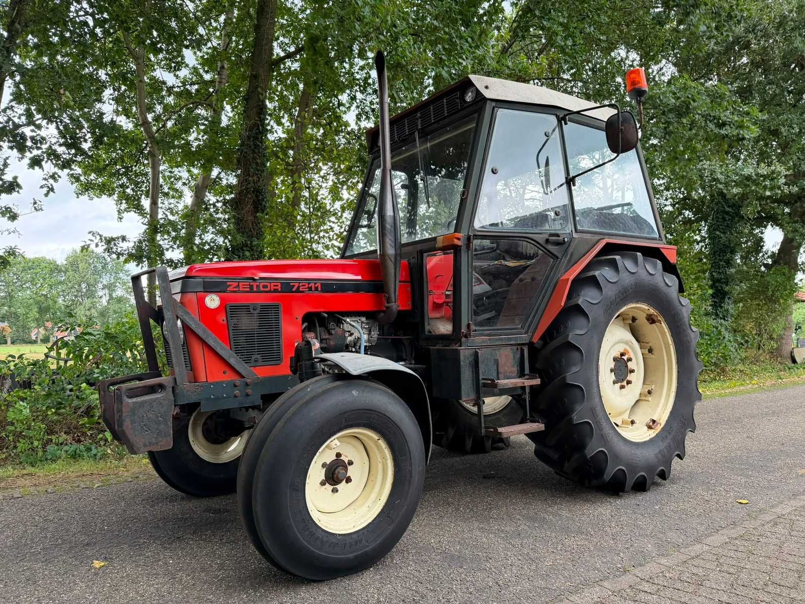1989 zetor 7211 Vierwielaangedreven landbouwtractor, Gebruikt, Overige merken