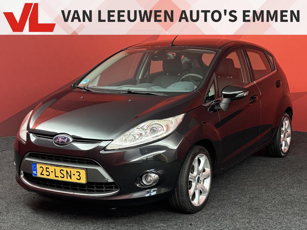 Ford Fiesta 1.6 Titanium, Auto's, Voorwielaandrijving, Zwart, Zwart, Origineel Nederlands