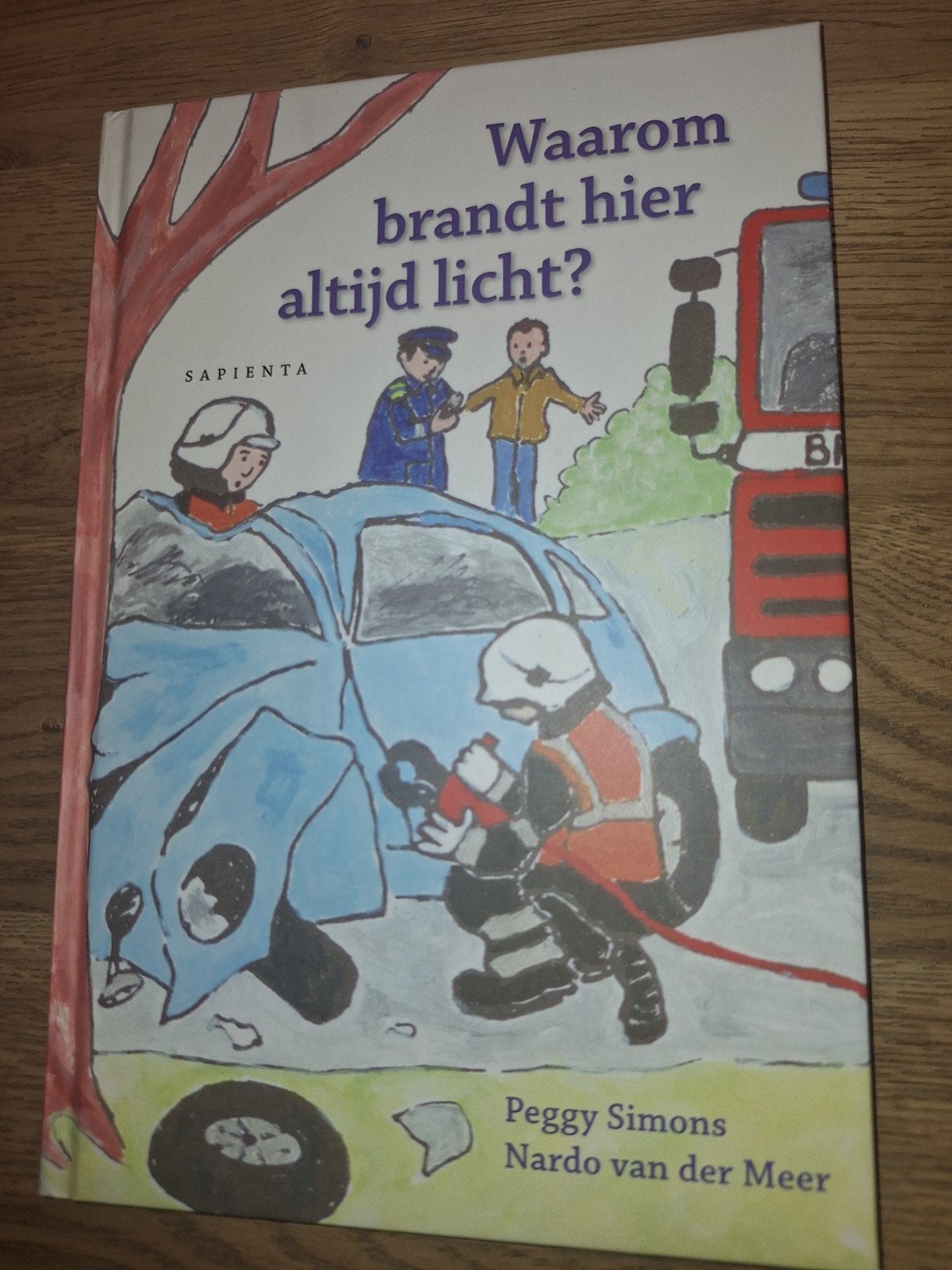 Waarom brandt hier altijd licht? Boek voor kinderen over IC, Ophalen of Verzenden, Zo goed als nieuw, Opvoeding 6 tot 10 jaar
