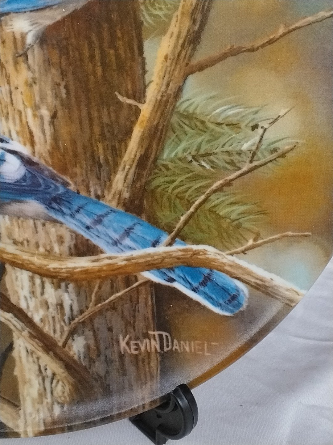 Verzamelbord 'The Blue Jay' van Kevin Daniel, 1985, Ophalen of Verzenden