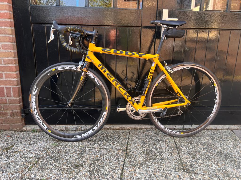 Eddy Merckx racefiets - Gara- Campagnolo Veloce, Gebruikt, Aluminium, 53 tot 57 cm, Ophalen