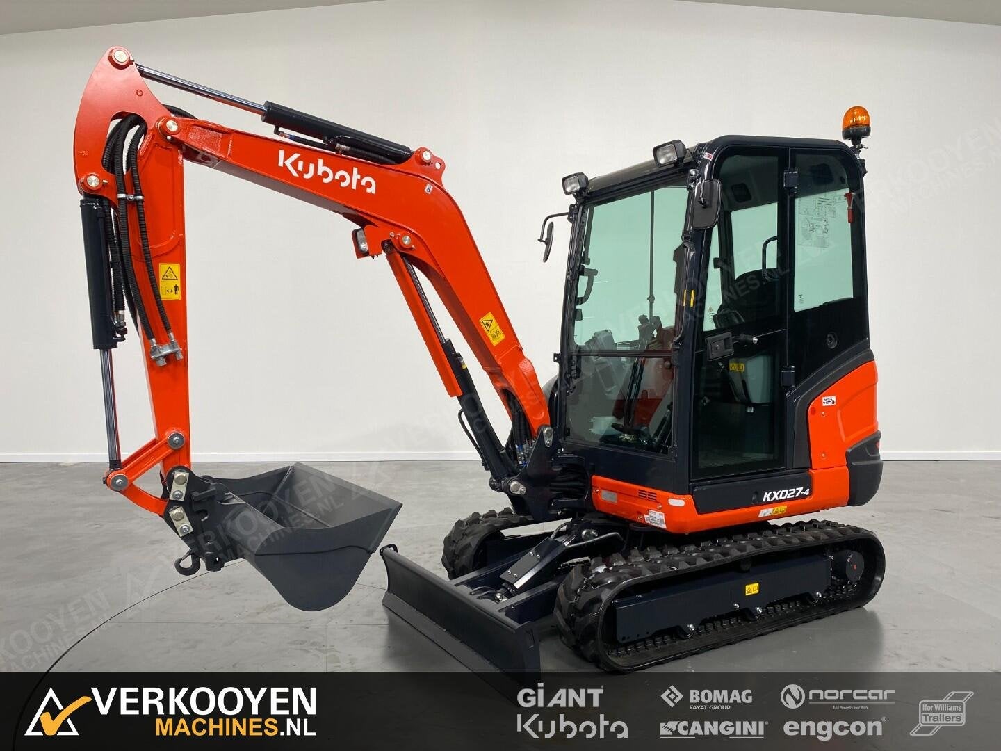 2026 Kubota KX027-4 Hi Spec ADV1115, Graafmachine