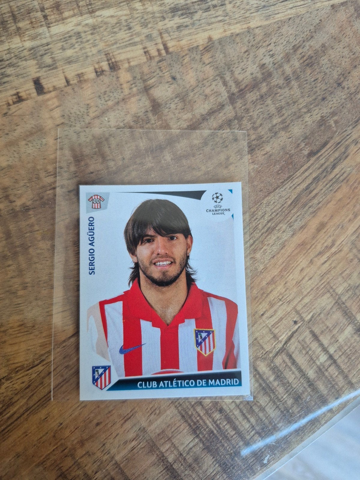 Panini Sergio Aguero 2009/2010, Ophalen of Verzenden, Nieuw, Plaatje