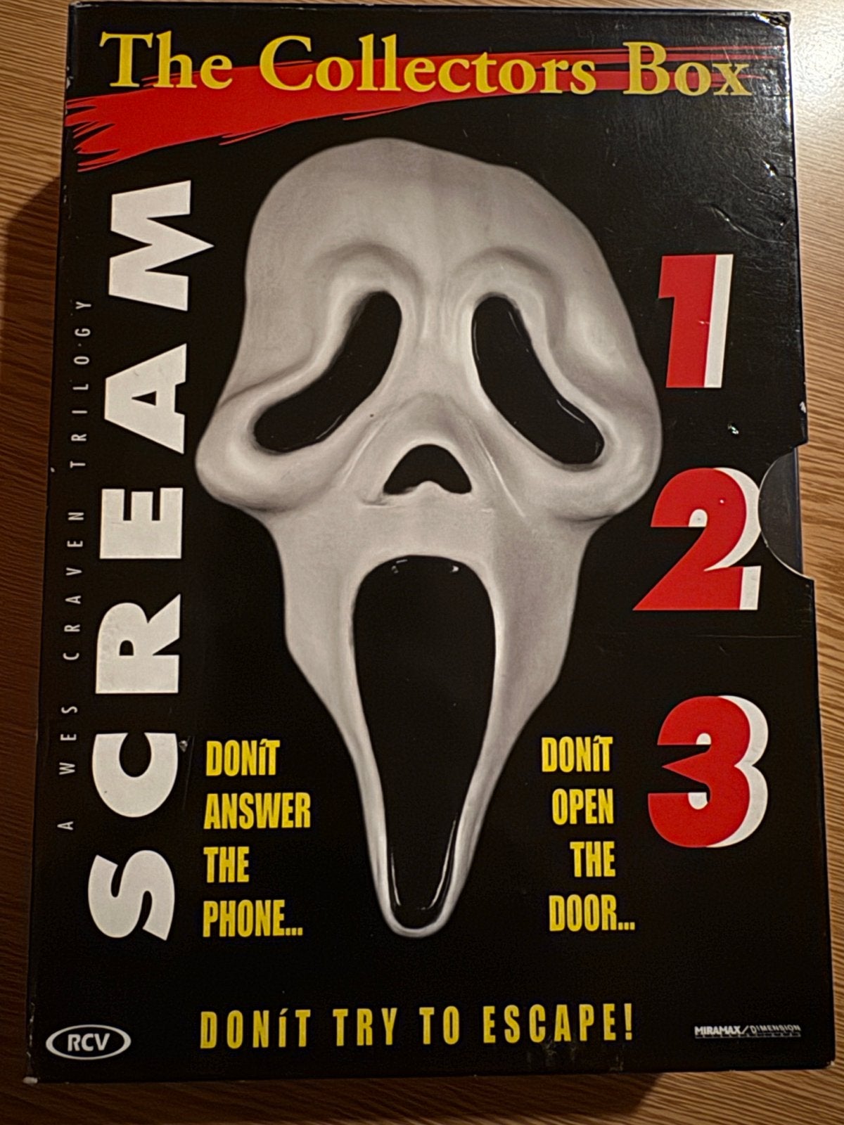 Scream Trilogie Collector's Box (DVD), Horror, Vanaf 16 jaar, Nederlands, Ophalen of Verzenden