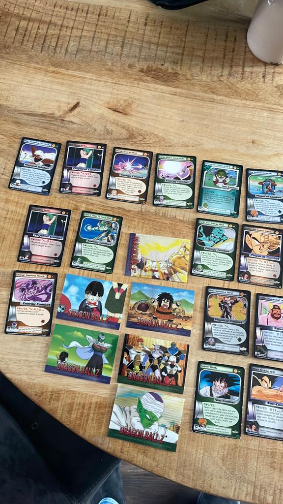 Dragonball z kaarten, Verzenden, Zo goed als nieuw, Meerdere kaarten