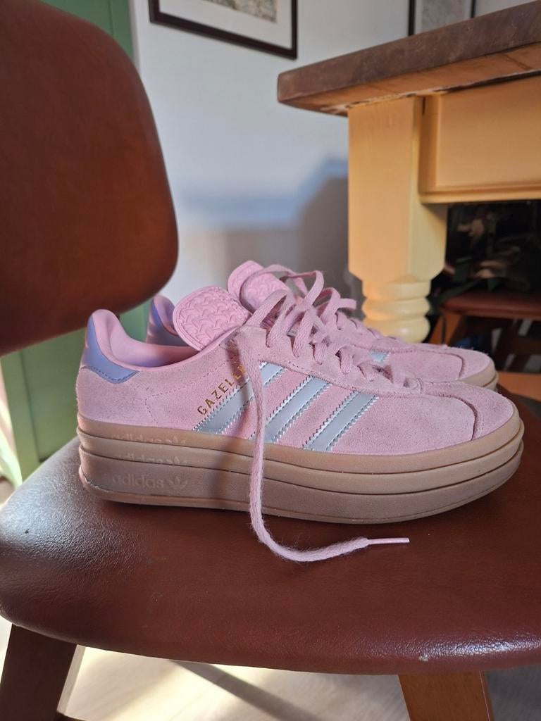 Adidas Gazelle maat 38 2/3, Ophalen of Verzenden, Gebruikt, Hardloopschoenen, Adidas