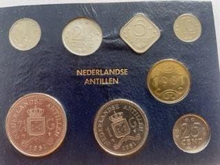 Set Antiliaanse munten, Ophalen of Verzenden