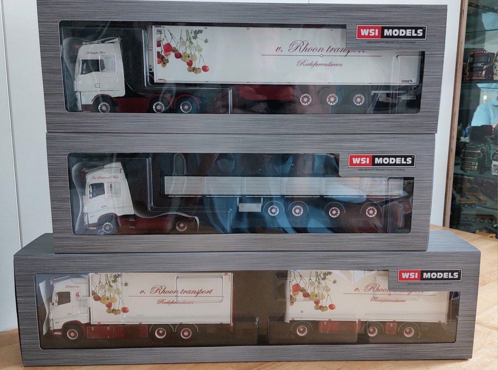 wsi  3x  Van Rhoon Roelofarendsveen, Ophalen of Verzenden, Zo goed als nieuw, Bus of Vrachtwagen, Wsi