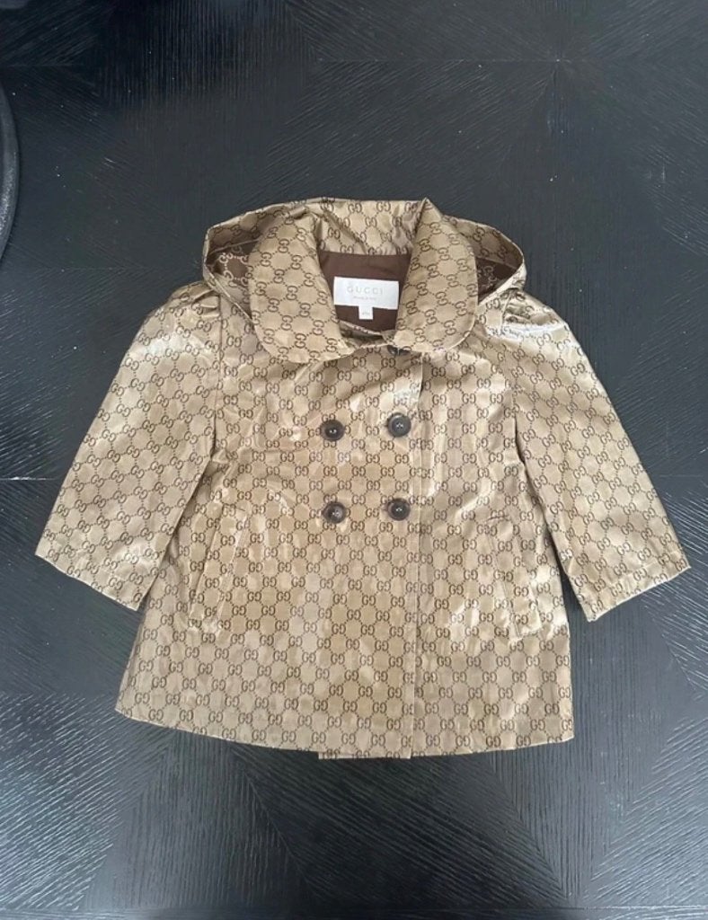 Gucci baby trench coat - maat 6/9M, Meisje, Gucci, Nieuw, Ophalen of Verzenden