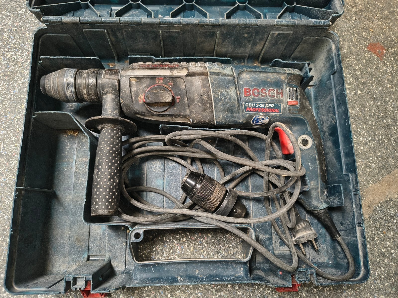Bosch GBH 2-28 Boorhamer, Boor- en/of Breekhamer, Ophalen of Verzenden, Klopboormechanisme, Gebruikt