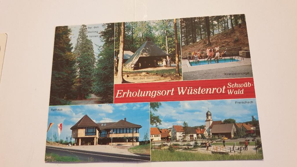 1824 hotel am spatzenwald wustenrot duitsland, Verzenden, 1980 tot heden, Duitsland
