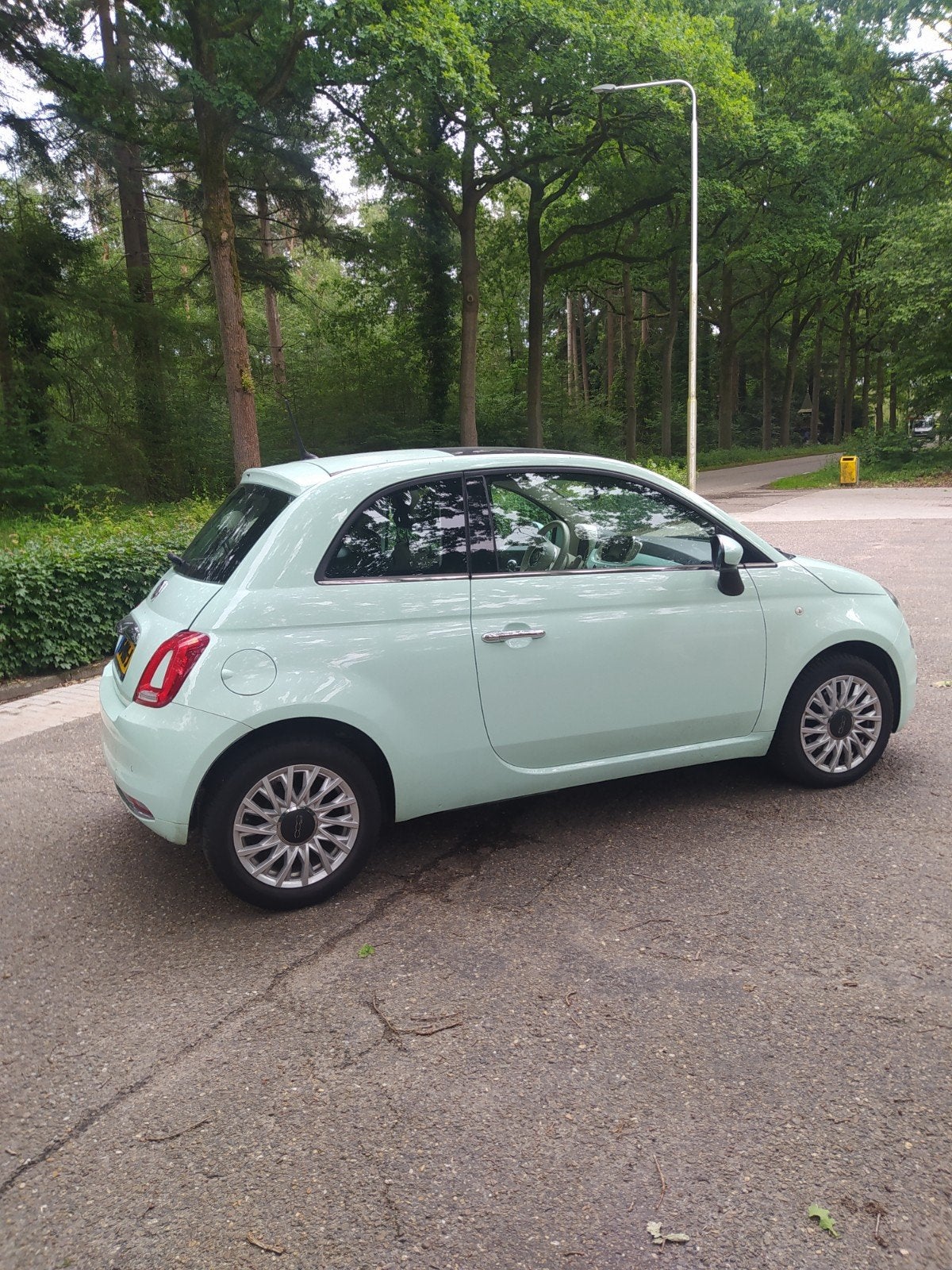 Fiat 500 1.2 2016 Groen, Auto's, Voorwielaandrijving, 1242 cc, 4 cilinders, 840 kg