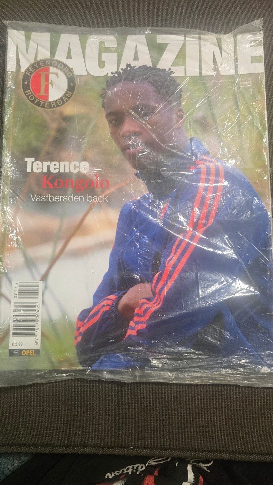 Feyenoord Magazine: Terence Kongolo - Vastberaden back, Ophalen of Verzenden, Nieuw, Feyenoord