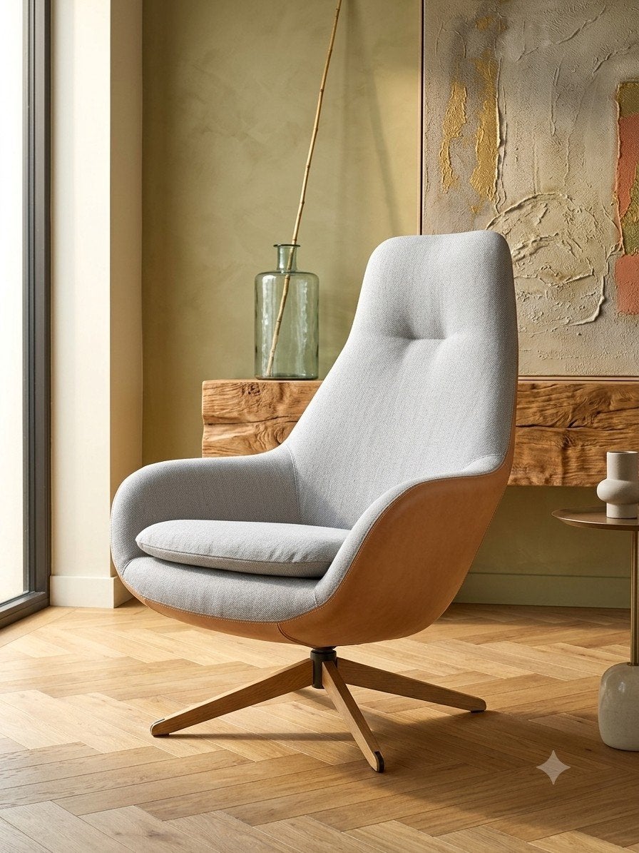 Pode Sparkle Two | Draaifauteuil | Kvadrat | Refurbished, Modern design refurbished Leolux, Leolux, Info@andriesign.nl, 75 tot 100 cm