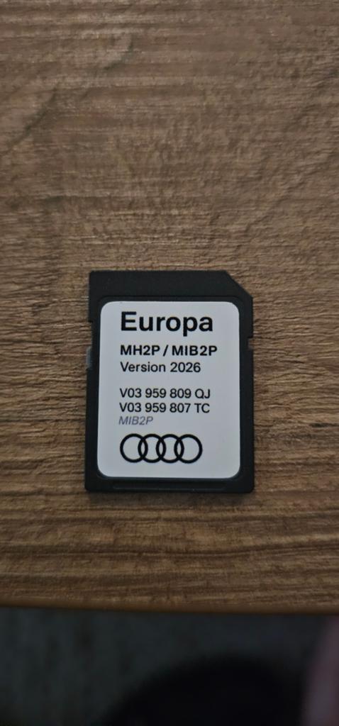 Audi mh2p navigatie update, Ophalen of Verzenden, Nieuw, Update