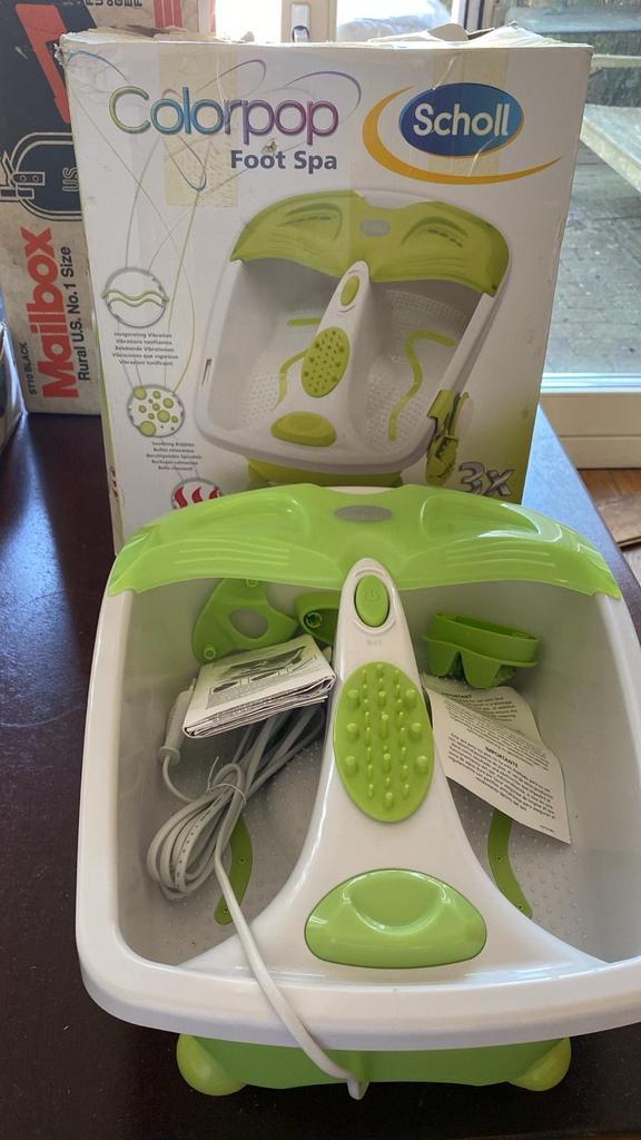 Scholl Colorpop Voet Spa - Ontspannende Voetmassage, Ophalen of Verzenden, Zo goed als nieuw, Overige typen