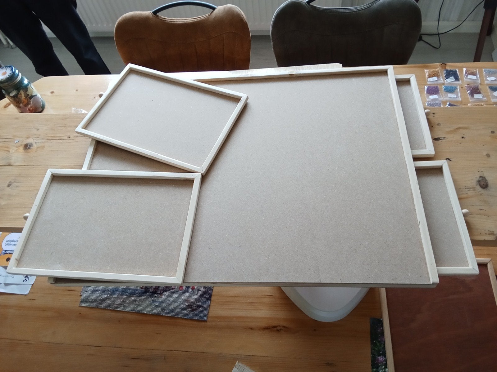 Puzzelplaat voor puzzels van 1000 stukjes., Ophalen, 500 t/m 1500 stukjes, Nieuw