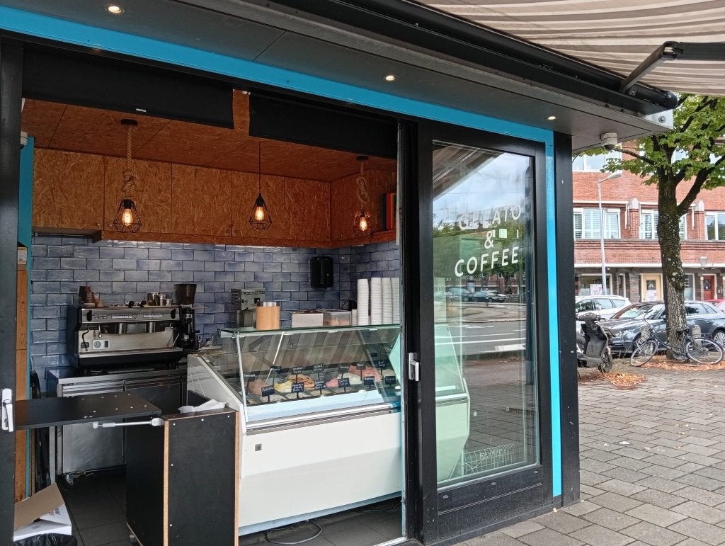 Horeca ijssalon (kiosk) ter overname, Zakelijke goederen