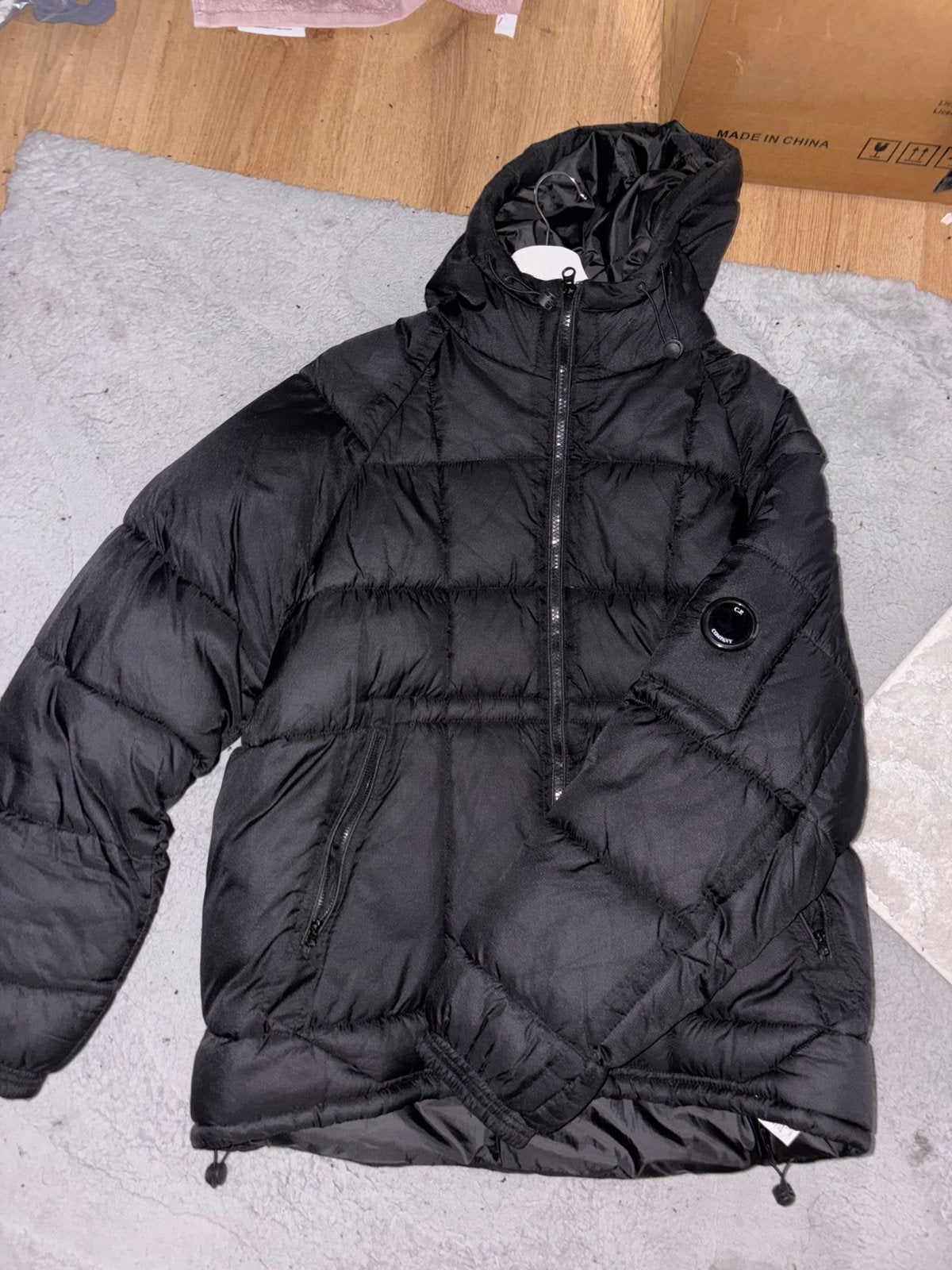 CP Company Jas | Maat L, Ophalen of Verzenden, Zo goed als nieuw, Zwart