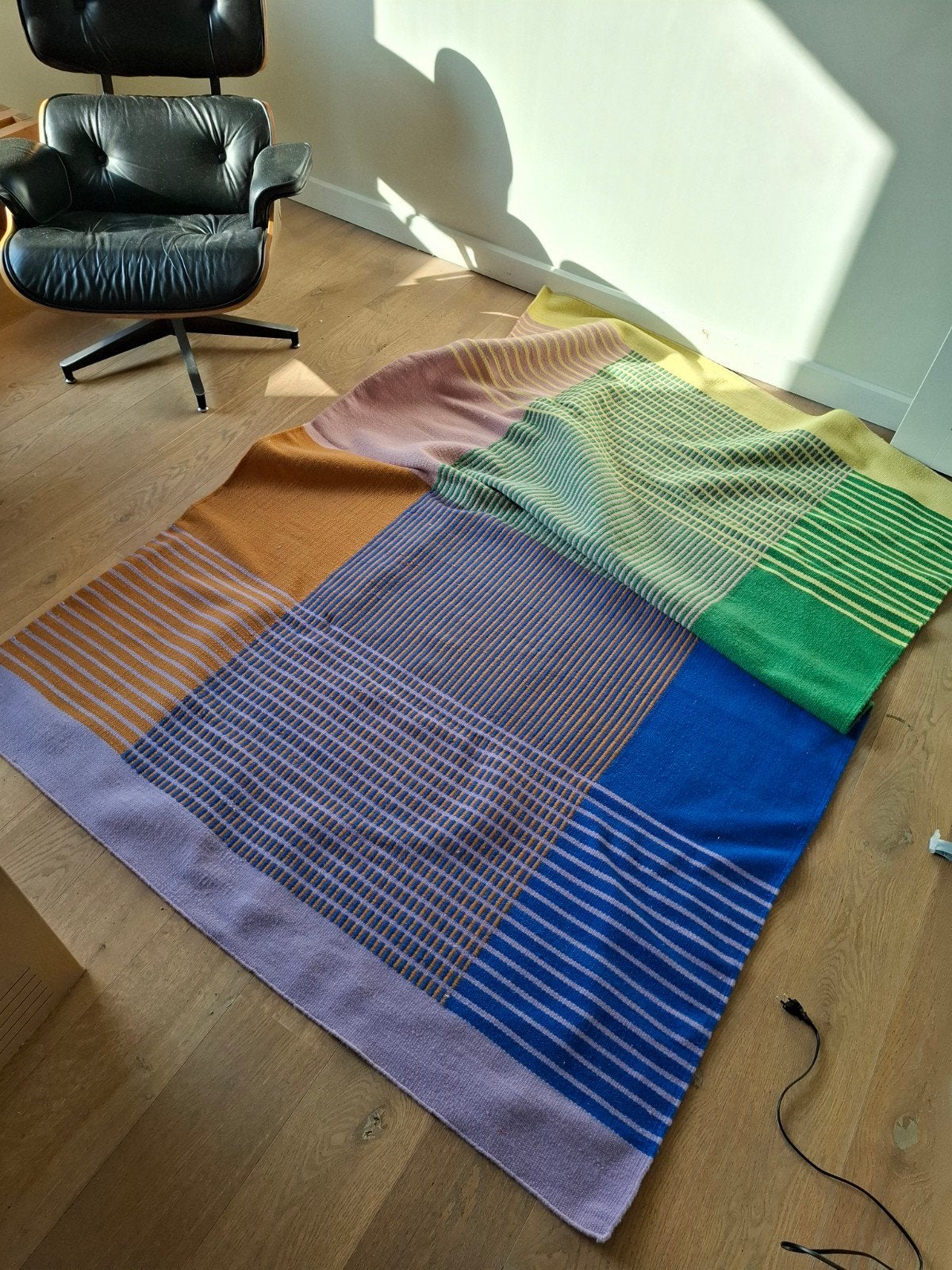 IKEA x RAW COLOR Vloerkleed, Ophalen, 150 tot 200 cm, Zo goed als nieuw, Rechthoekig