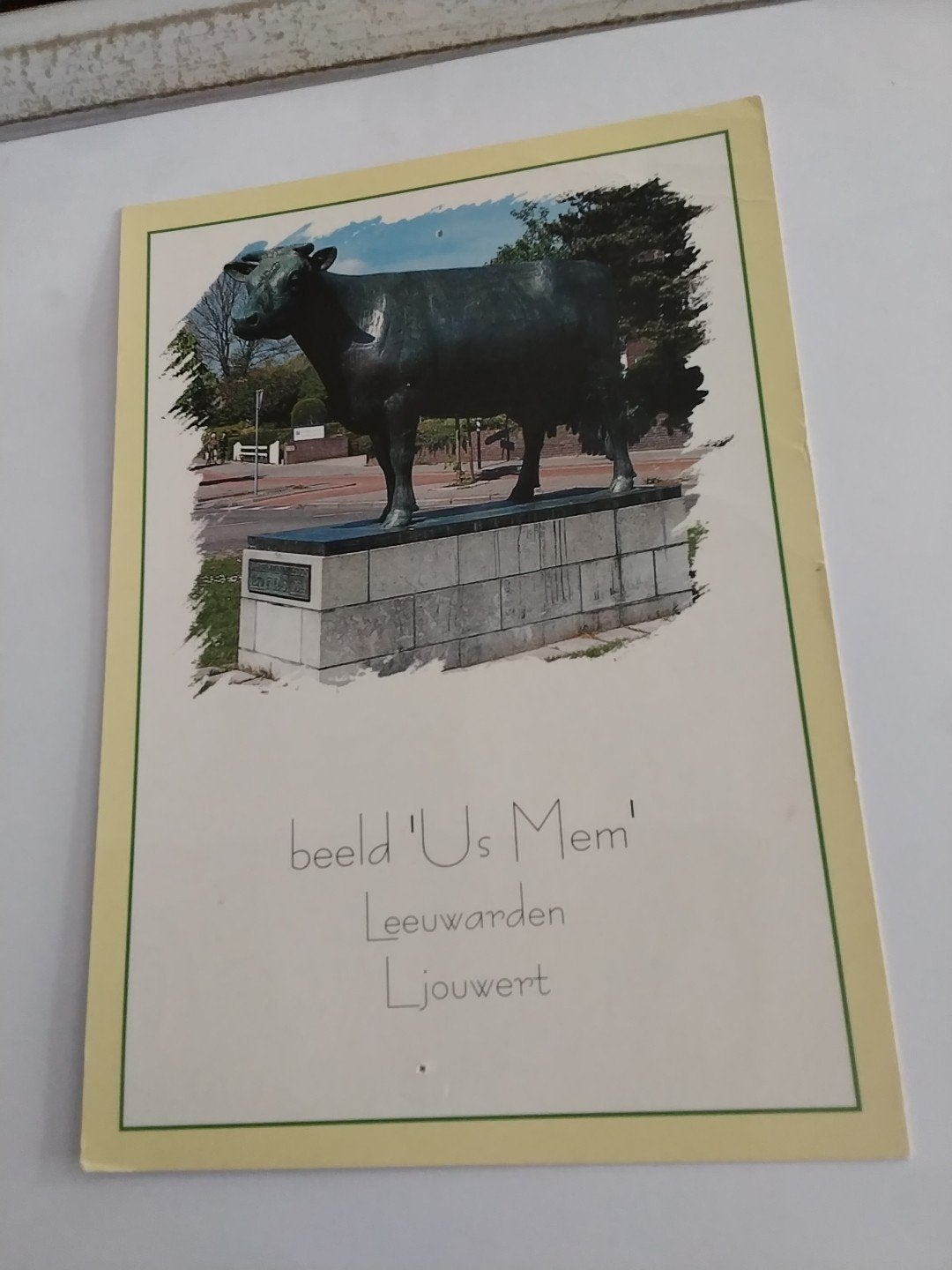Ansichtkaart 'Us Mem' Leeuwarden - Gelopen, Ophalen of Verzenden