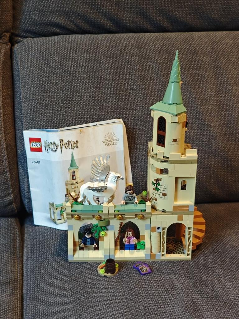LEGO Harry Potter 76401 Hogwarts Binnenplaats Sirius, Lego, Harry Potter, Ophalen of Verzenden, Zo goed als nieuw