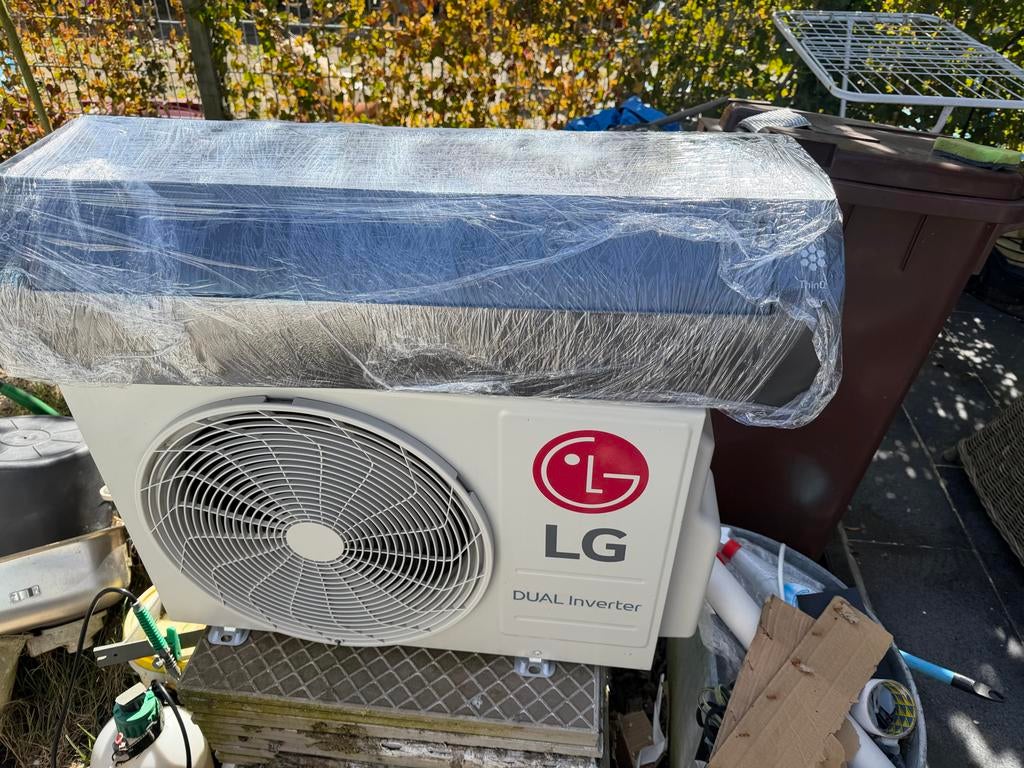 LG Dual Inverter Art Cool Mirror Airco 3,5 KW, Ophalen, Koelen en Ontvochtigen, Timer, Nieuw