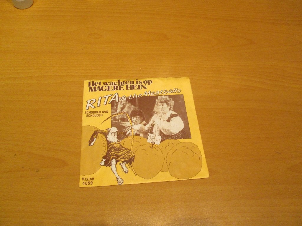 Rita & The Meatballs - Het Wachten Is Op Magere Hein / Schou, Ophalen of Verzenden, Gebruikt, Pop