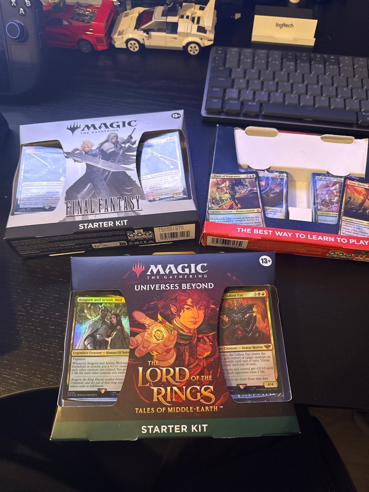 Magic: The Gathering Starter Kits - Final Fantasy & LotR, Ophalen of Verzenden, Nieuw, Starterdeck