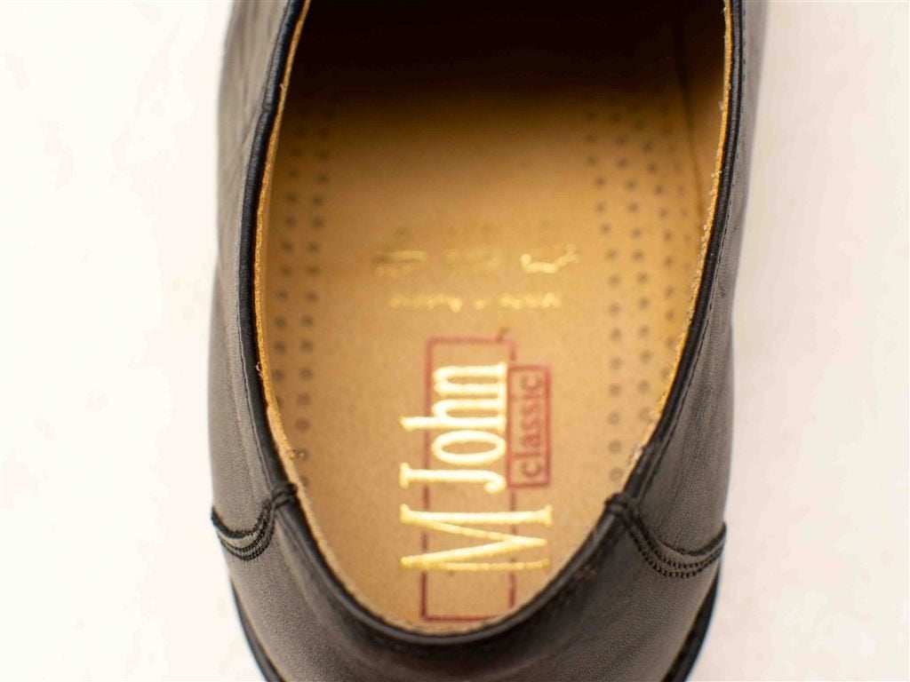 M John Classic leren heren schoenen 37898, Ophalen of Verzenden, Gedragen, Bruin