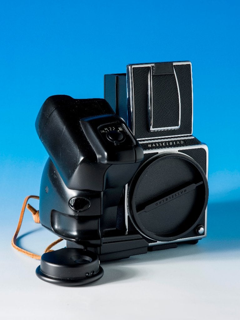 Hasselblad 503 cw, zoeker pm 90, Ophalen of Verzenden, Zo goed als nieuw, Spiegelreflex, Overige Merken