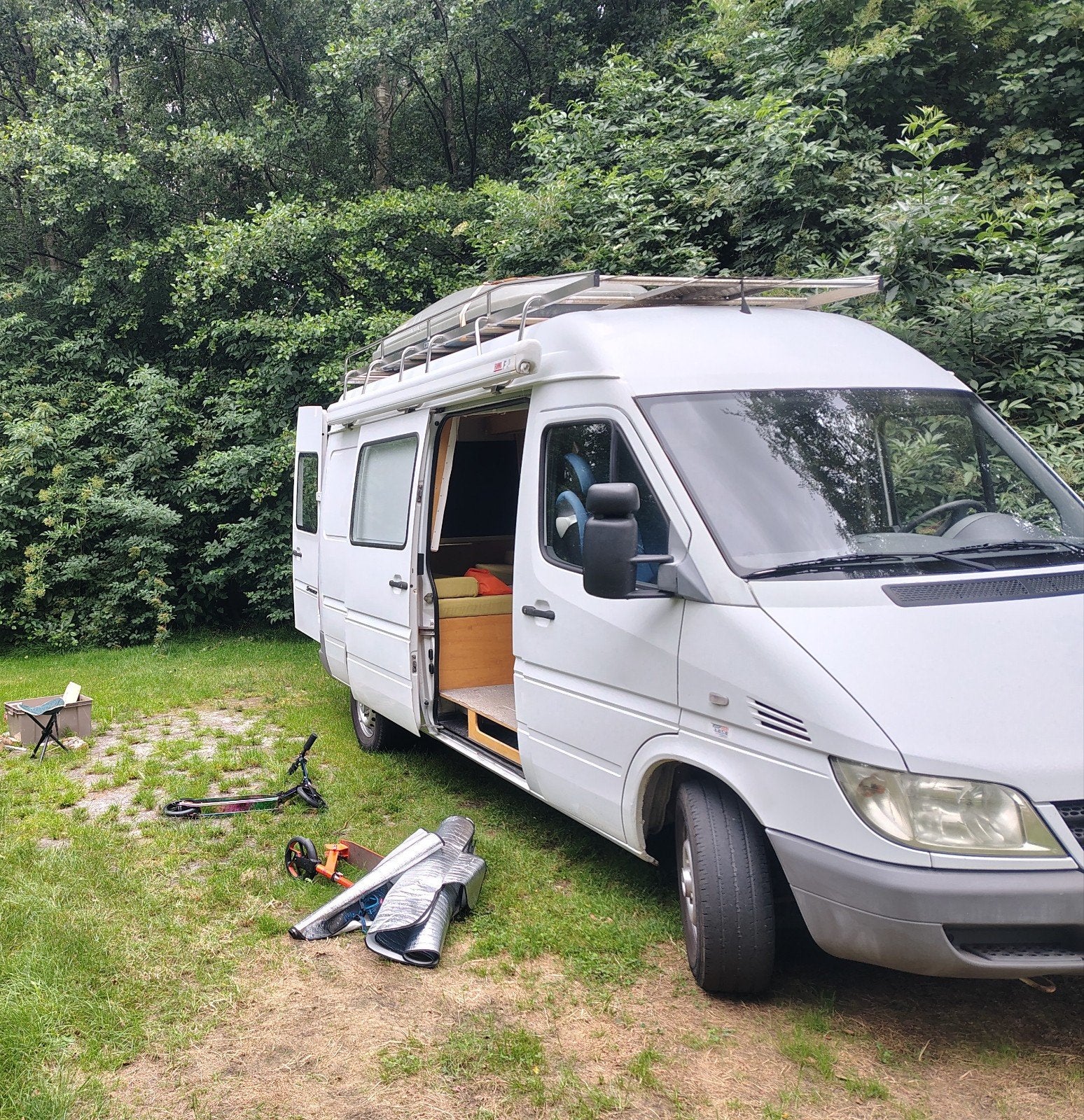Leuke frisse Mercedes Sprinter camper., Buscamper of Camperbus, Tot en met 2, Particulier, Mercedes