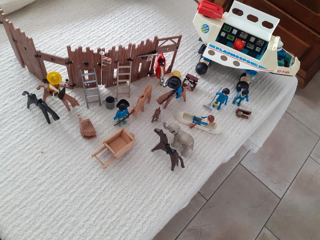 Playmobiel, Ophalen