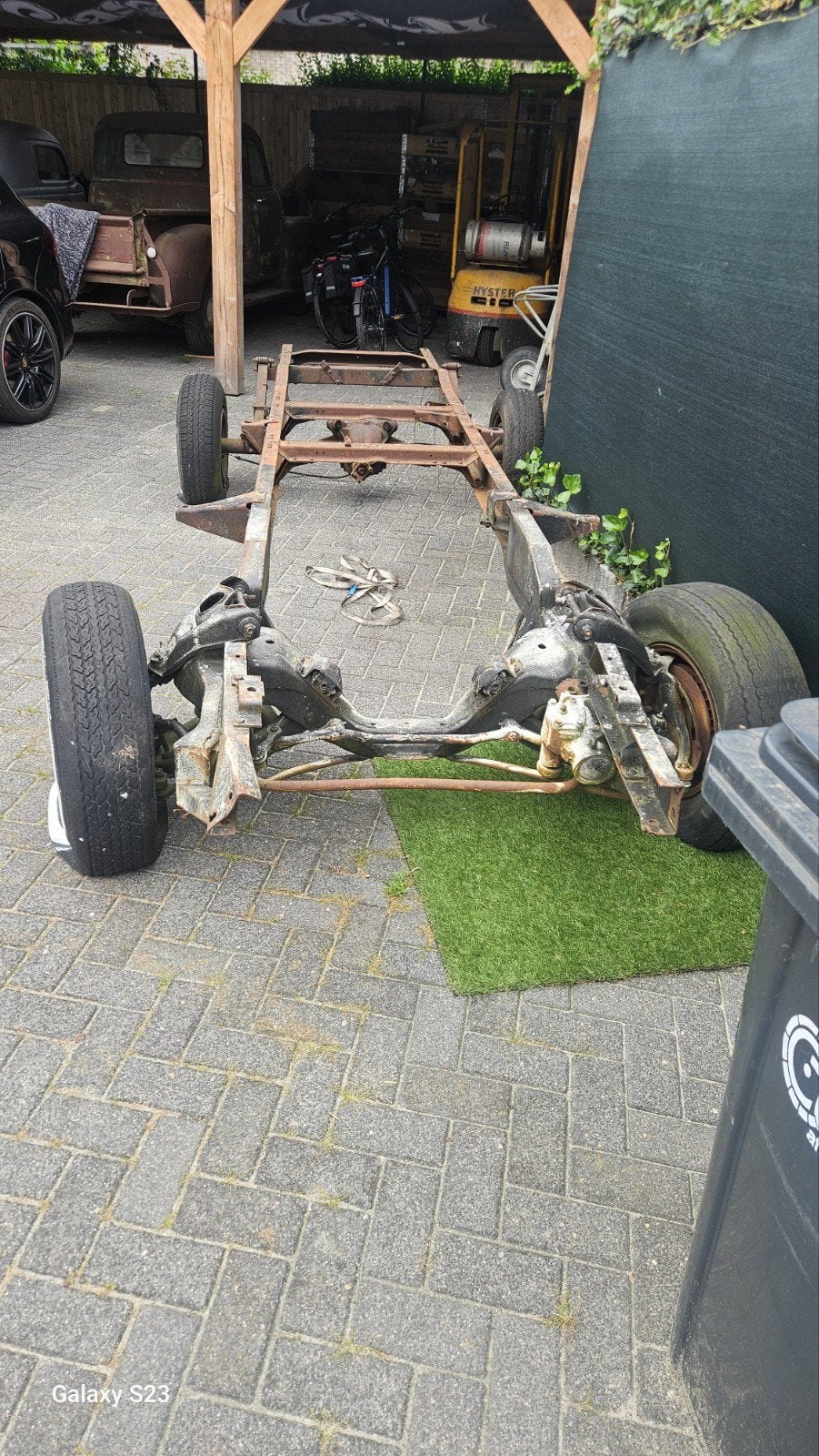 Chassi  met camaro subframe, Auto-onderdelen, Ophanging en Onderstel, Ophalen