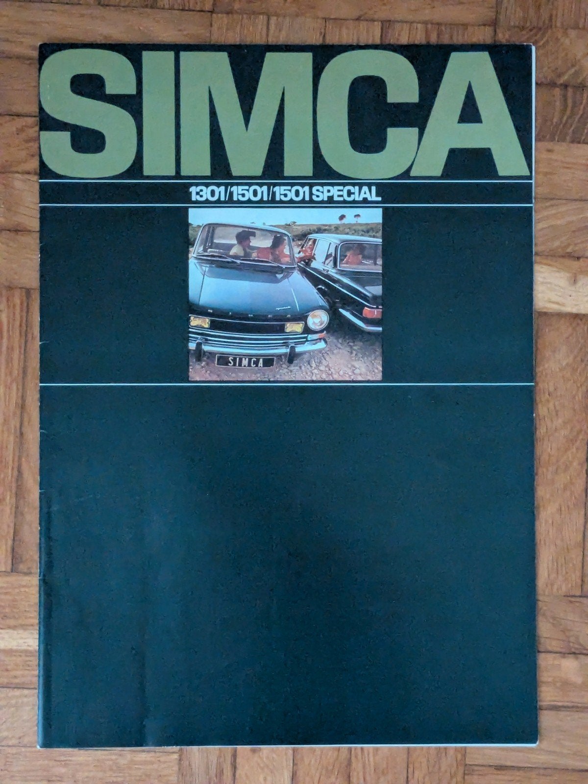 Brochure SIMCA 1301/1501/1501 Special 1970, Ophalen of Verzenden, Zo goed als nieuw, Overige merken