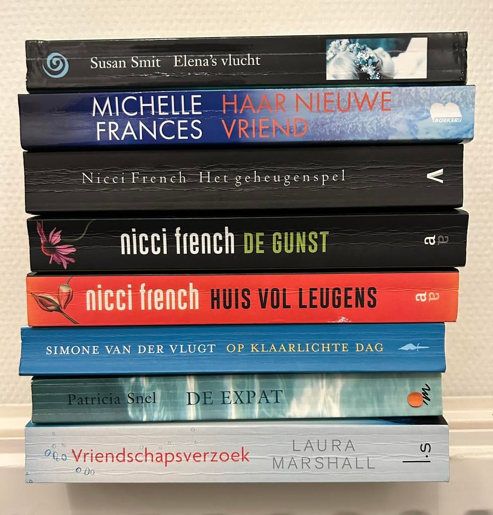 8 thrillers, Ophalen, Gelezen